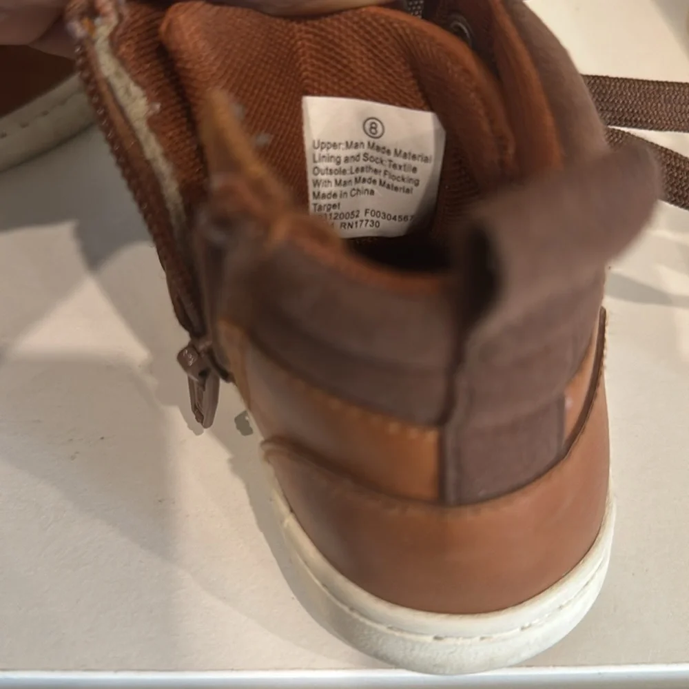 Cat&Jack- Brown High-Top Kids‎ Shoes